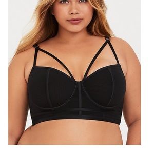 Torrid Power Mesh Longline Bralette